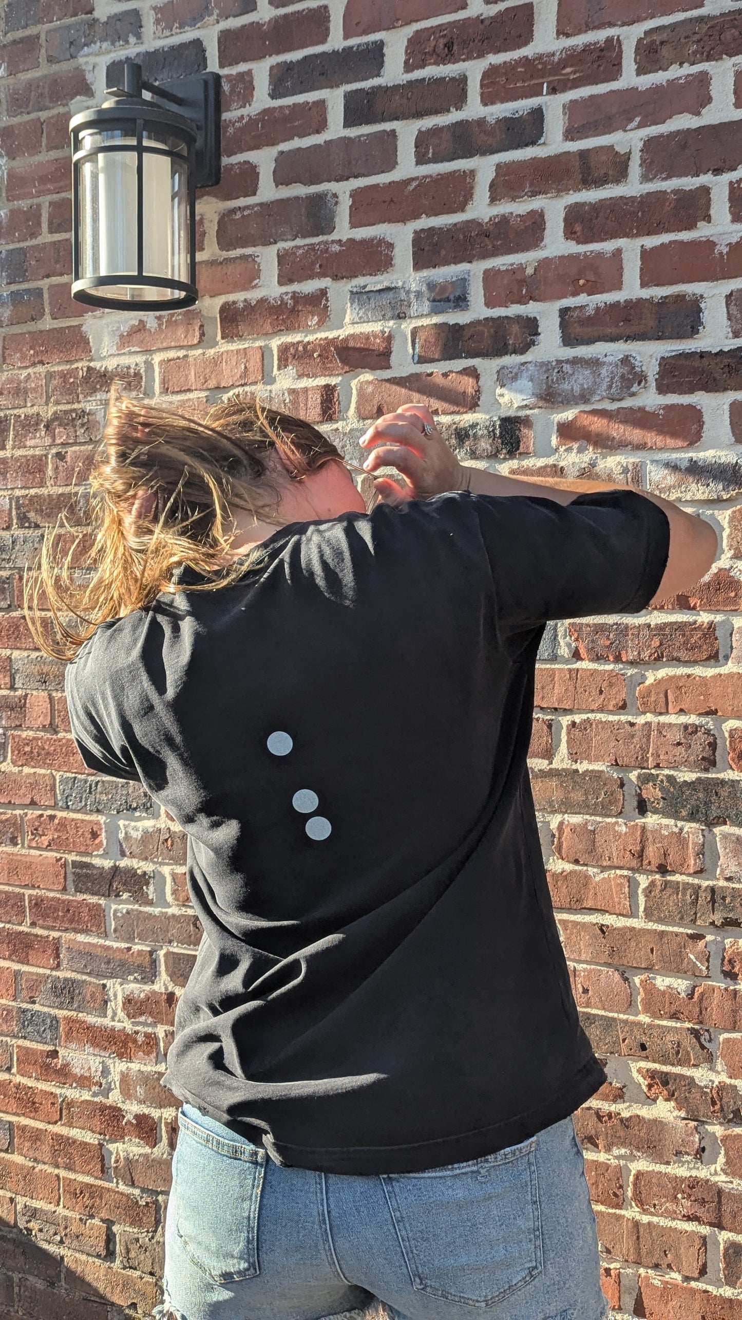 Oversized Distressed Satya T-Shirt