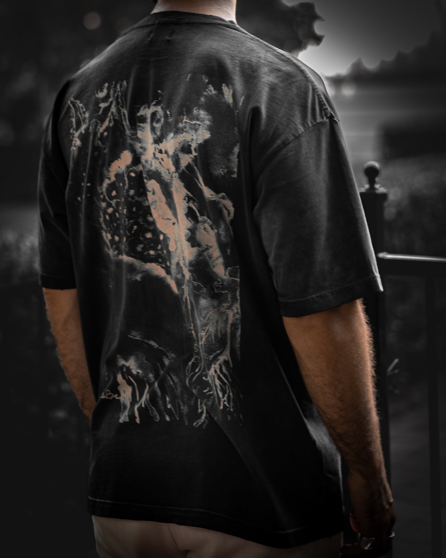 Black Oversized T-Shirt - Naissance - Mocha